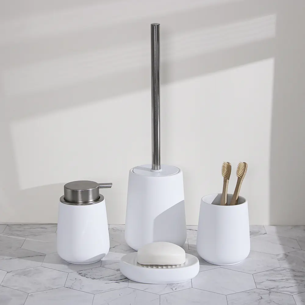 89380309 Стакан для зубных щёток Iddis Rich White LMRWC00i45 керамика цвет белый STLM-1566964 - Вид №1