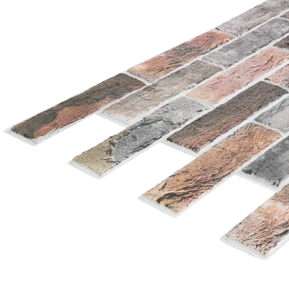 Santreyd Панель ПВХ «Бремен» - рельефный кирпич для стен и потолков 84793080 STLM-0055190 - Вид №2