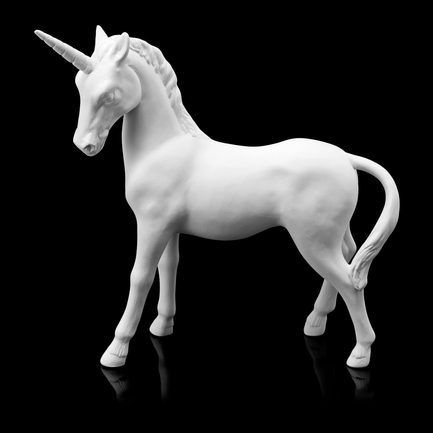 600427,1 ABHIKA ЕДИНОРОГ BISC. WHITE 600427.1