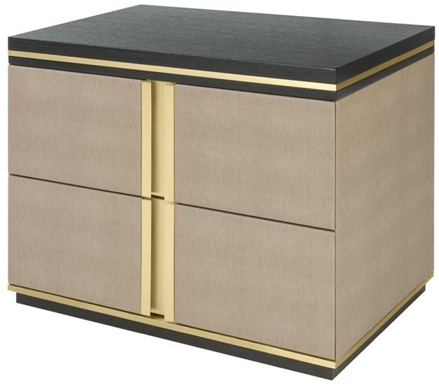 FRATO Прямоугольная тумбочка из дерева с ящиками Avignon Ffu020012abl - Вид №1