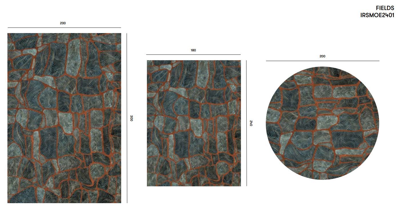 Узорный ковер Inkiostro Bianco Travelogue ARCH-00090686 - Вид №7