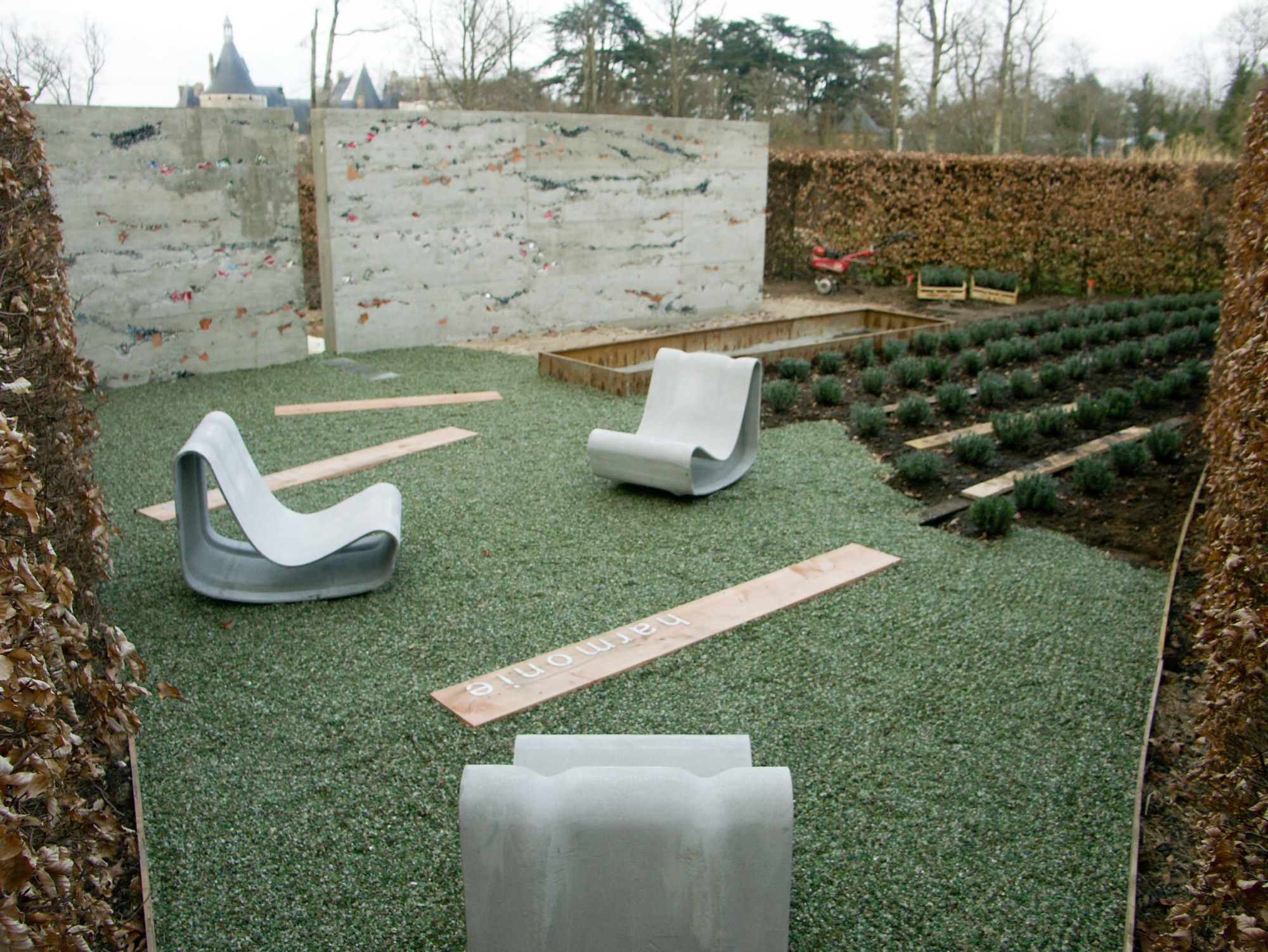 Бетонное садовое кресло SWISSPEARL дизайн ARCH-00114173 - Вид №21