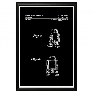 896521297_1818 Арт-постер «Патент 20th Century Fox на робота «Звездные войны» Object Desire