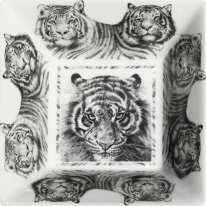 10640817 Taitu Мелочница Taitu "Дикий нрав.Тигр" 17х17см Фарфор