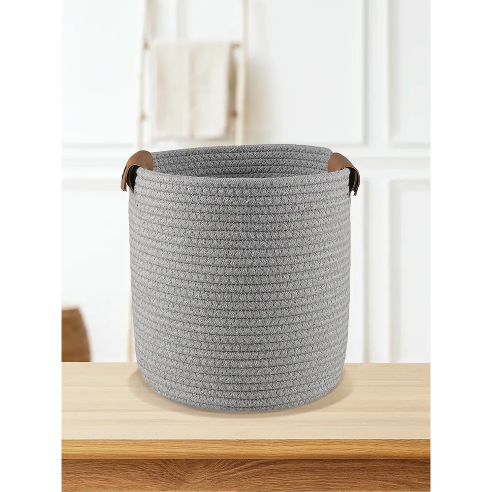 Корзина для хранения Zenfort Ангара 14л текстиль серый Шерон STLM-2211092 - Вид №2