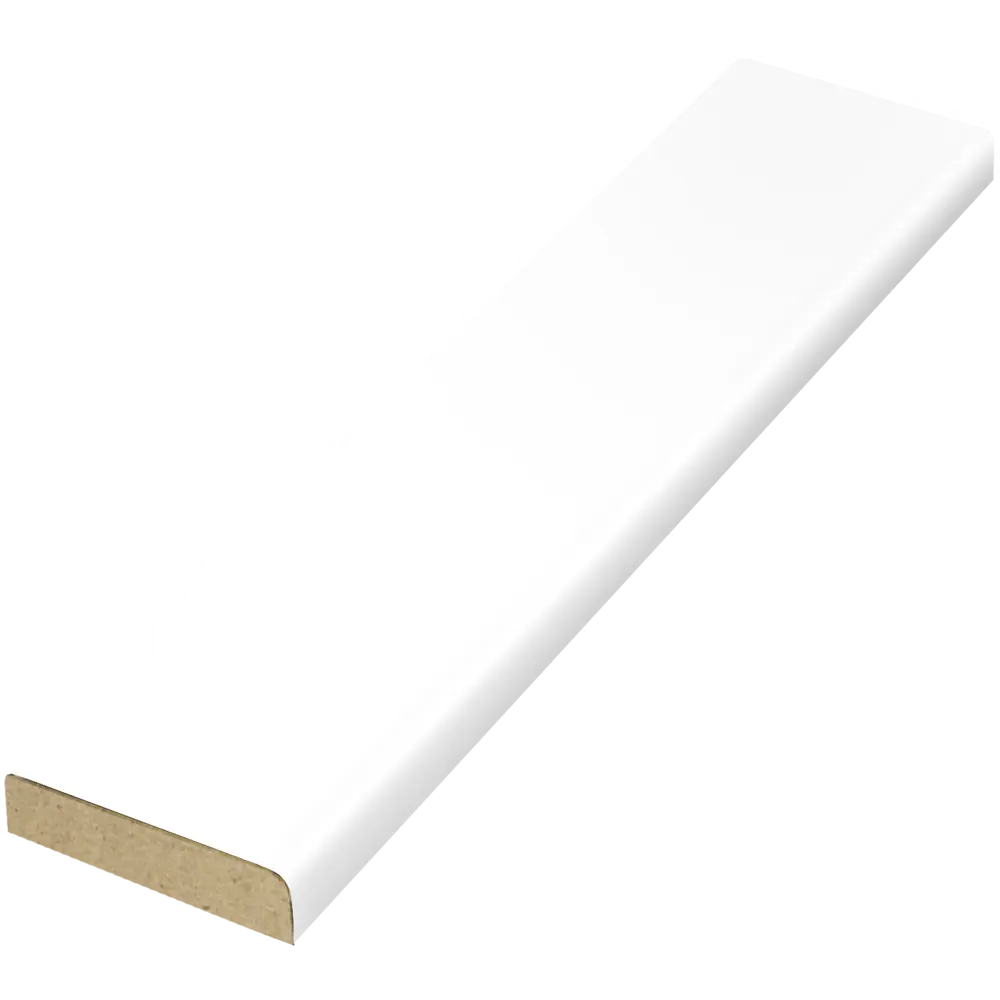 Нащельник Сканди 2100х30х10 мм эмаль цвет белый VELLDORIS STLM-2155884