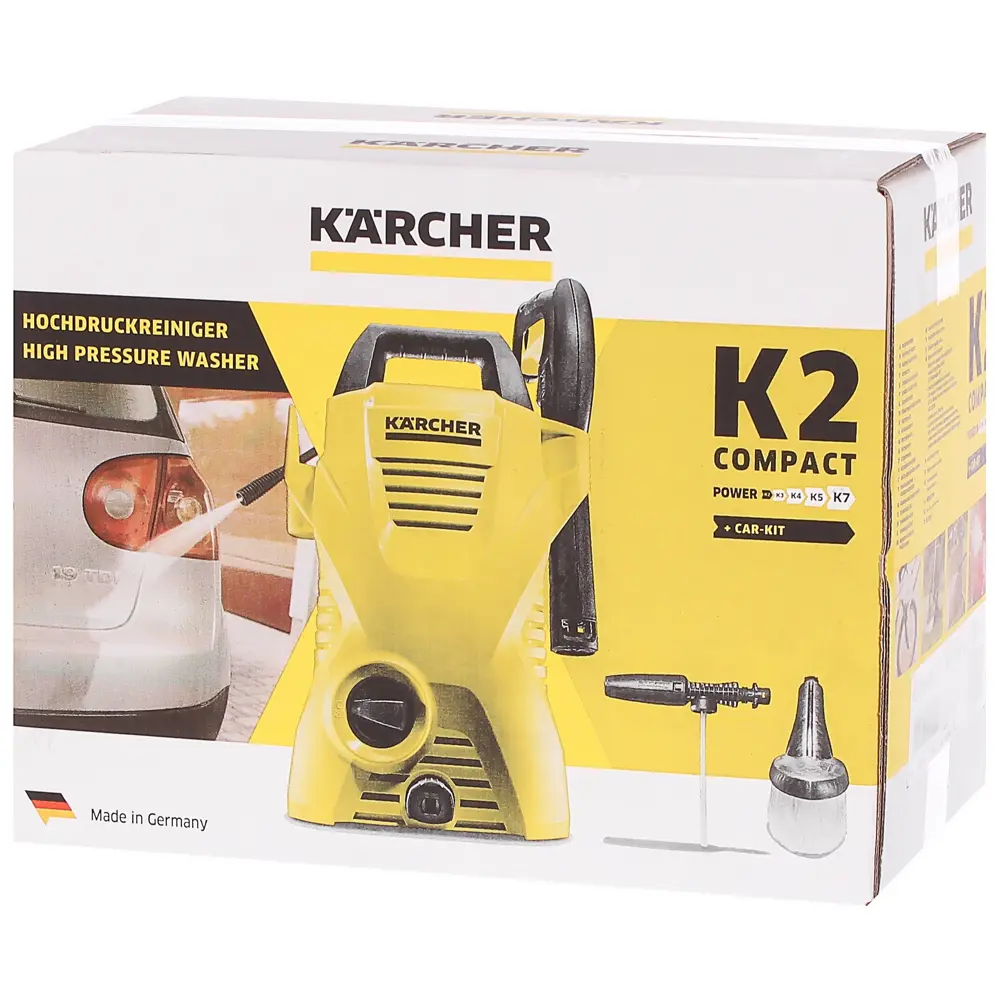 Минимойка К2COM Car, 110 бар, 360 л/ч, 1.4 кВт KARCHER STLM-2149157 - Вид №7