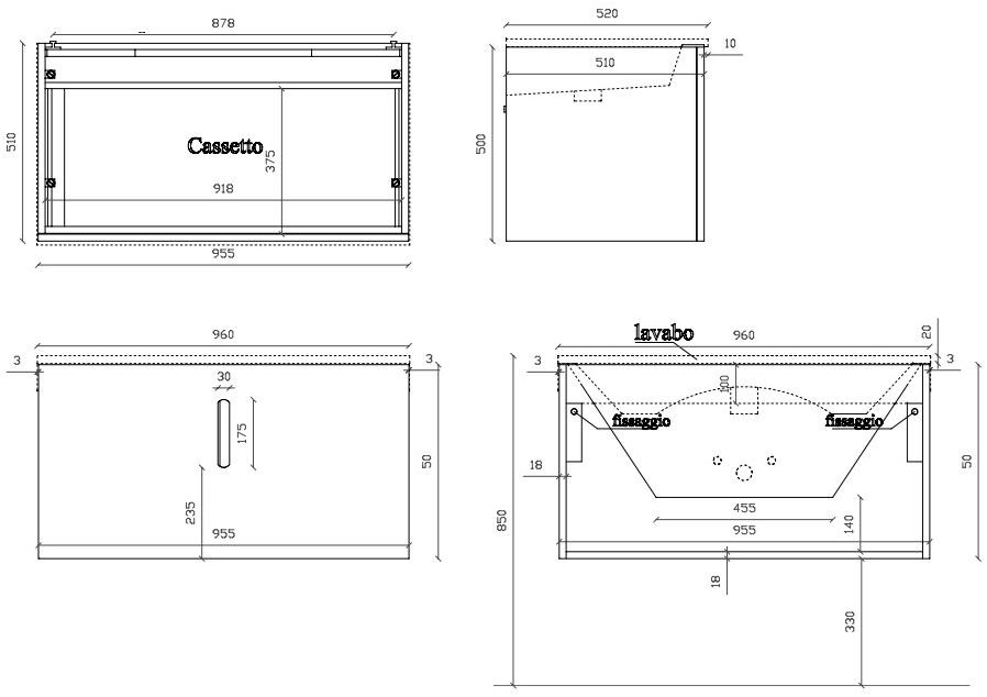 GALASSIA Тумба под умывальник из лакированной мдф Meg11 sun-id-1445121 - Вид №1