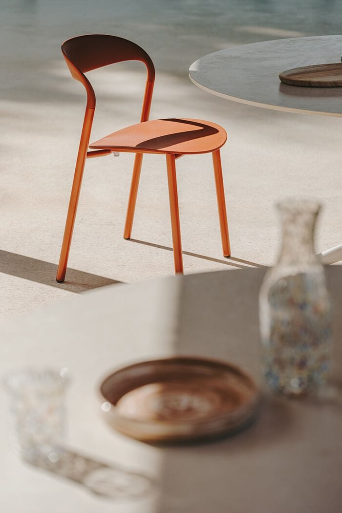 Полипропиленовый садовый стул Lapalma HAWI OUTDOOR ARCH-00150285 - Вид №4