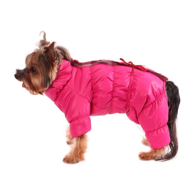 ПР0049640 Комбинезон для собак Карамелька зим. М 24 см YORIKI 