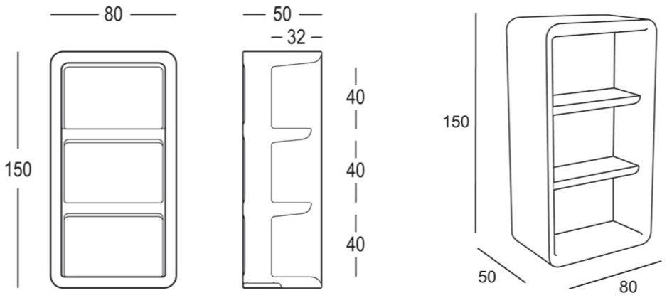Plust Барный шкаф из полиэтилена Bartolomeo sun-id-1441884 - Вид №3
