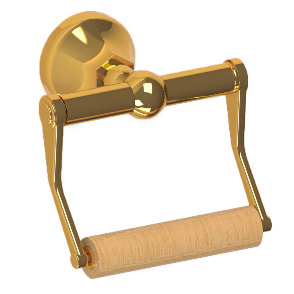 C07-504 C07-504 Настенный держатель для рулонов туалетной бумаги ШАРЛЕТИ С РЫЧАГАМИ Cristal & Bronze CHARLÉTY À MANETTES I  - Вид №1