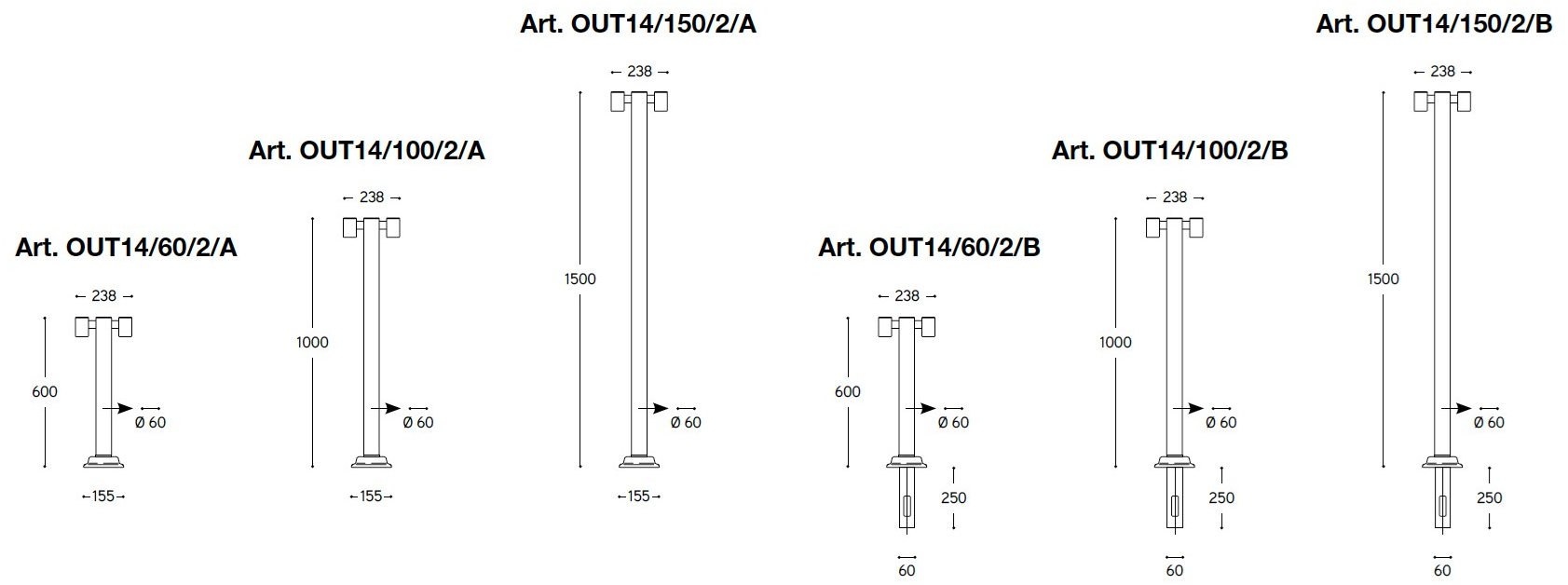 Aldo Bernardi Светодиодный садовый светильник из латуни Abarth sun-id-1446704 - Вид №4