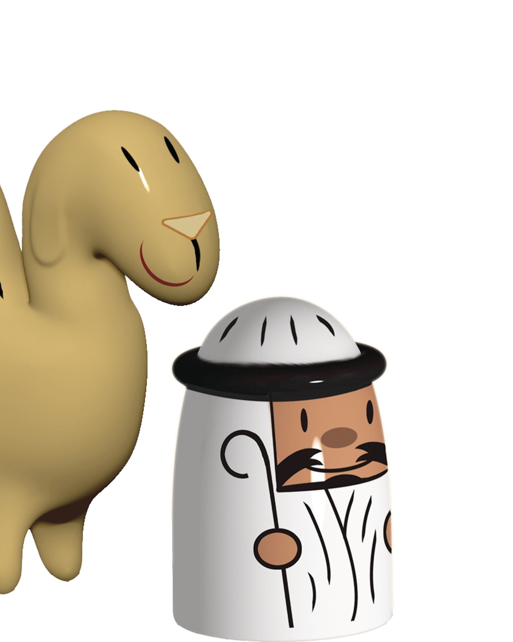 Набор из 2 фигурок Alessi Amir и Camelus AMGI23SET - Вид №1