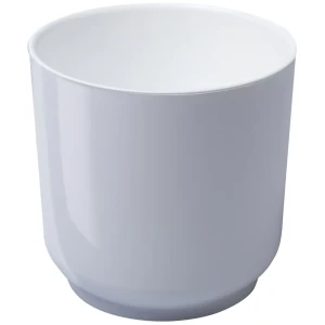 Кашпо Evergreen Design Дельта 19x19x19 см v4.4 л пластик белый 89452963 STLM-2199262