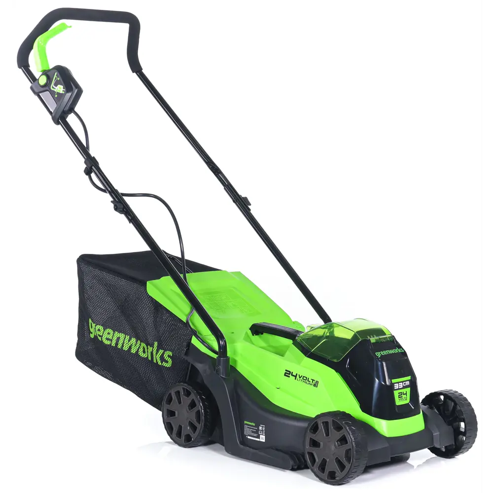 Аккумуляторная газонокосилка Greenworks 24V с бесщеточным двигателем 89399049 STLM-1564509 - Вид №1