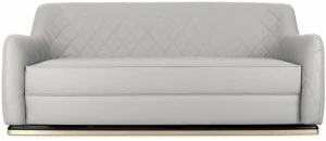 LUXXU Кожаный диван с тафтингом Charla