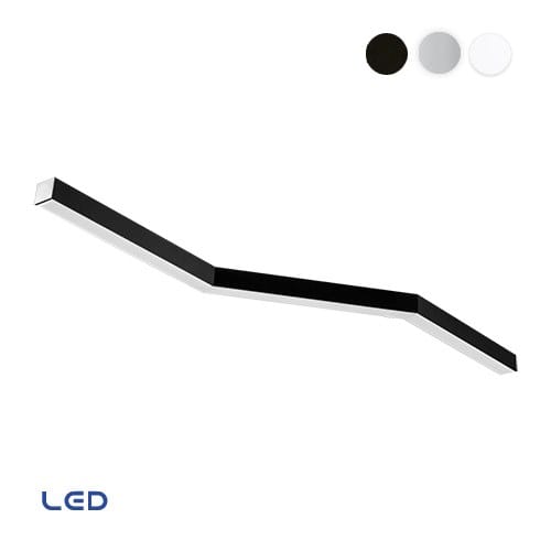 Алюминиевый светодиодный потолочный светильник Terzo Light Keraynos ARCH-00060637 - Вид №1