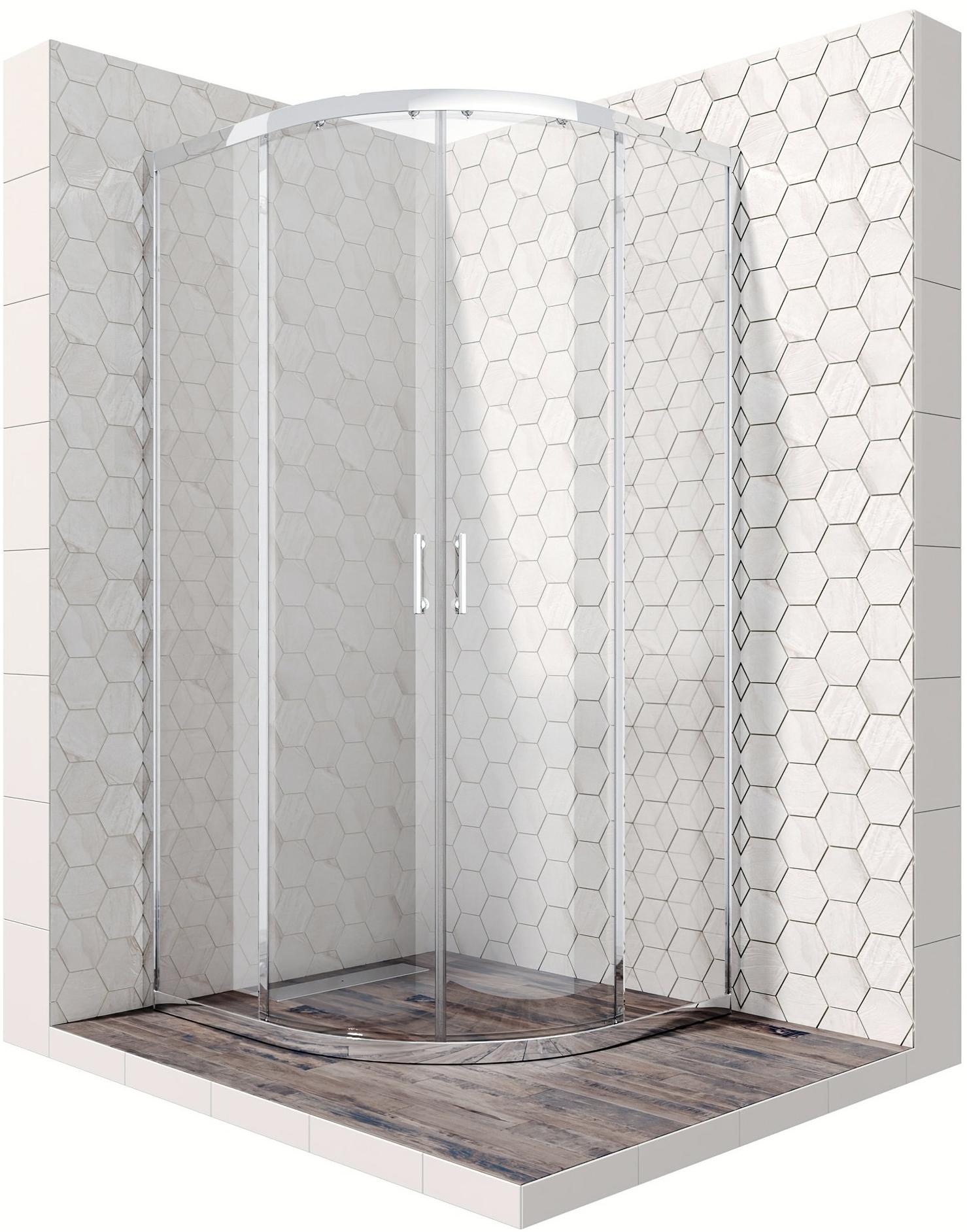 Душевое ограждение Ambassador Kingston 14011105 (1000x1000x2000), 1 место 