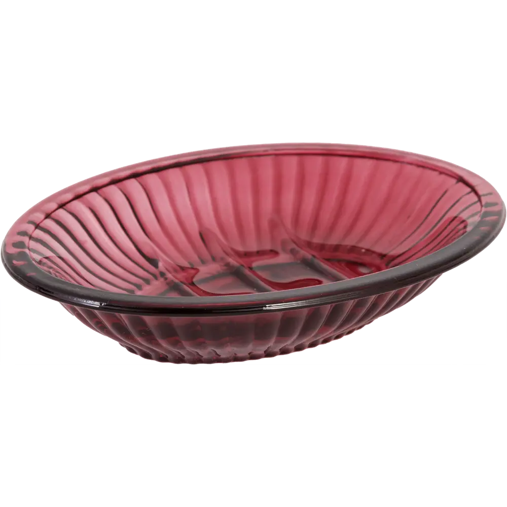 Мыльница Vidage Amatista стекло цвет красный STLM-2175353