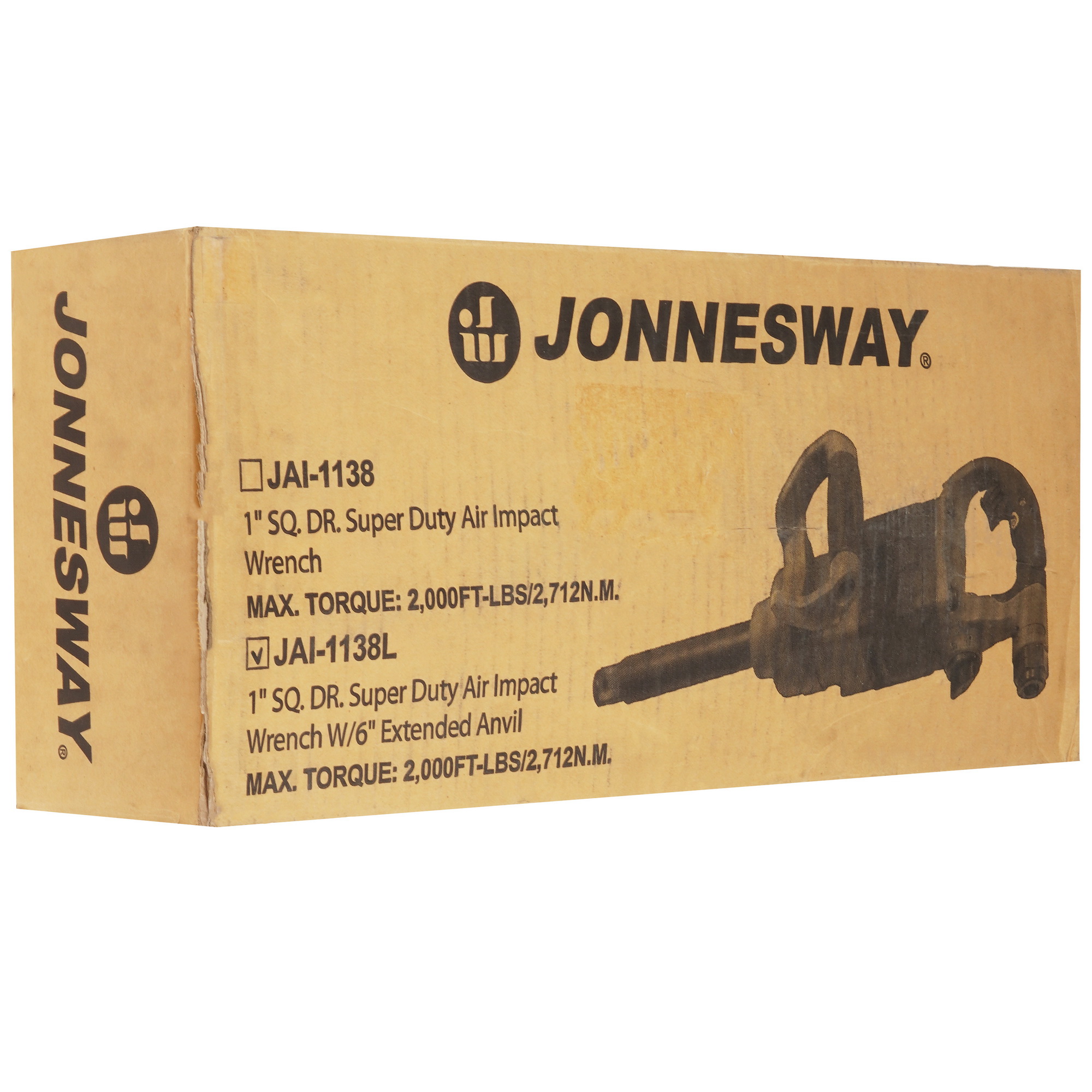 Пневмогайковерт Jonnesway JAI-1138L 1137343 STDN-0096591 - Вид №7