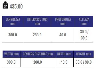 Cosma Ручка мебельная мостовая из замака  12652  - Вид №1