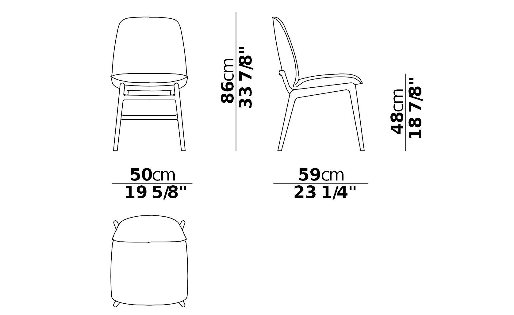 Деревянный мягкий стул для ресторана CASA Allover ARCH-00003382 - Вид №1