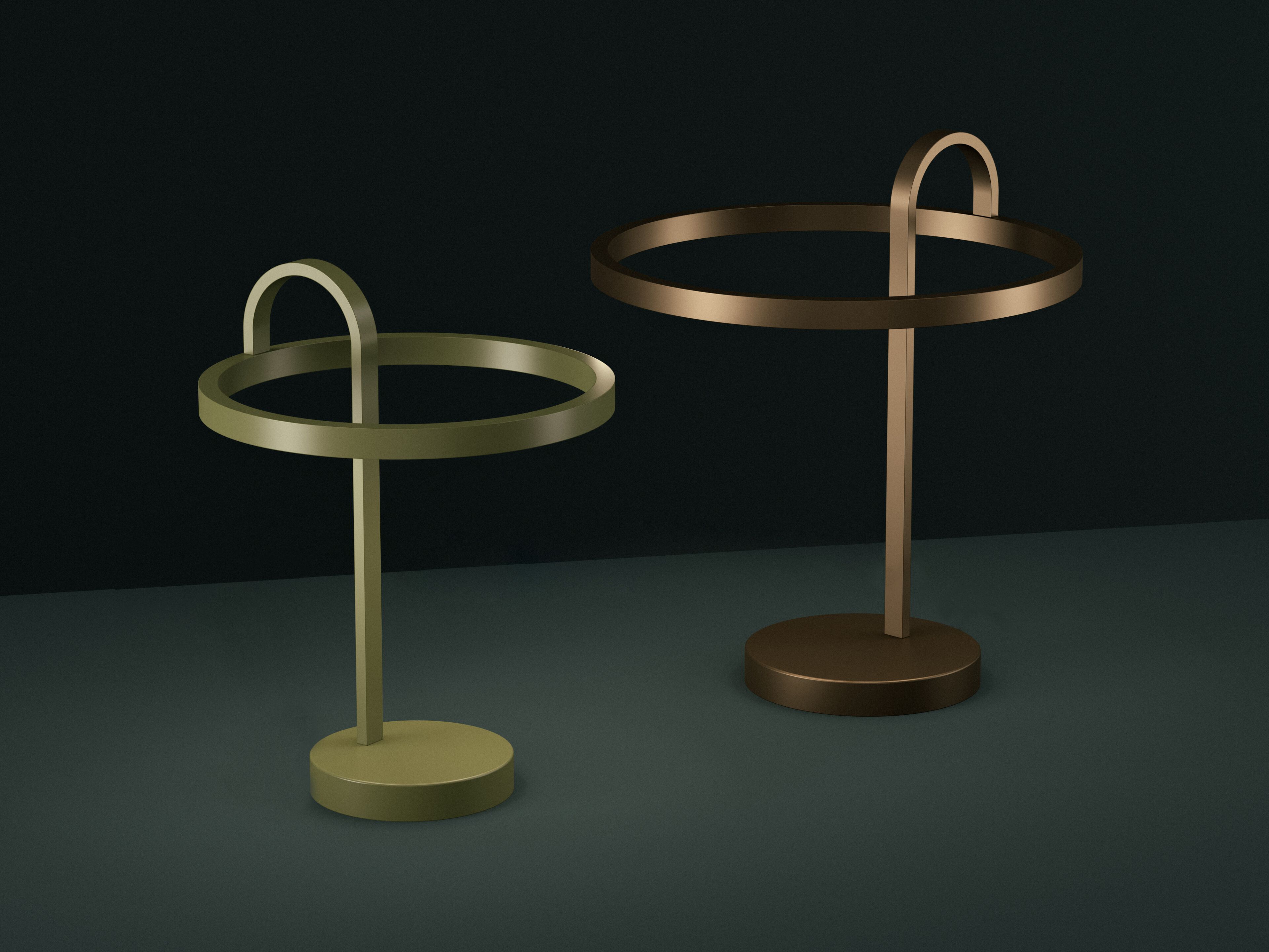 Dynamic-White стальная настольная лампа Euroluce Lampadari гнездо ARCH-00072958