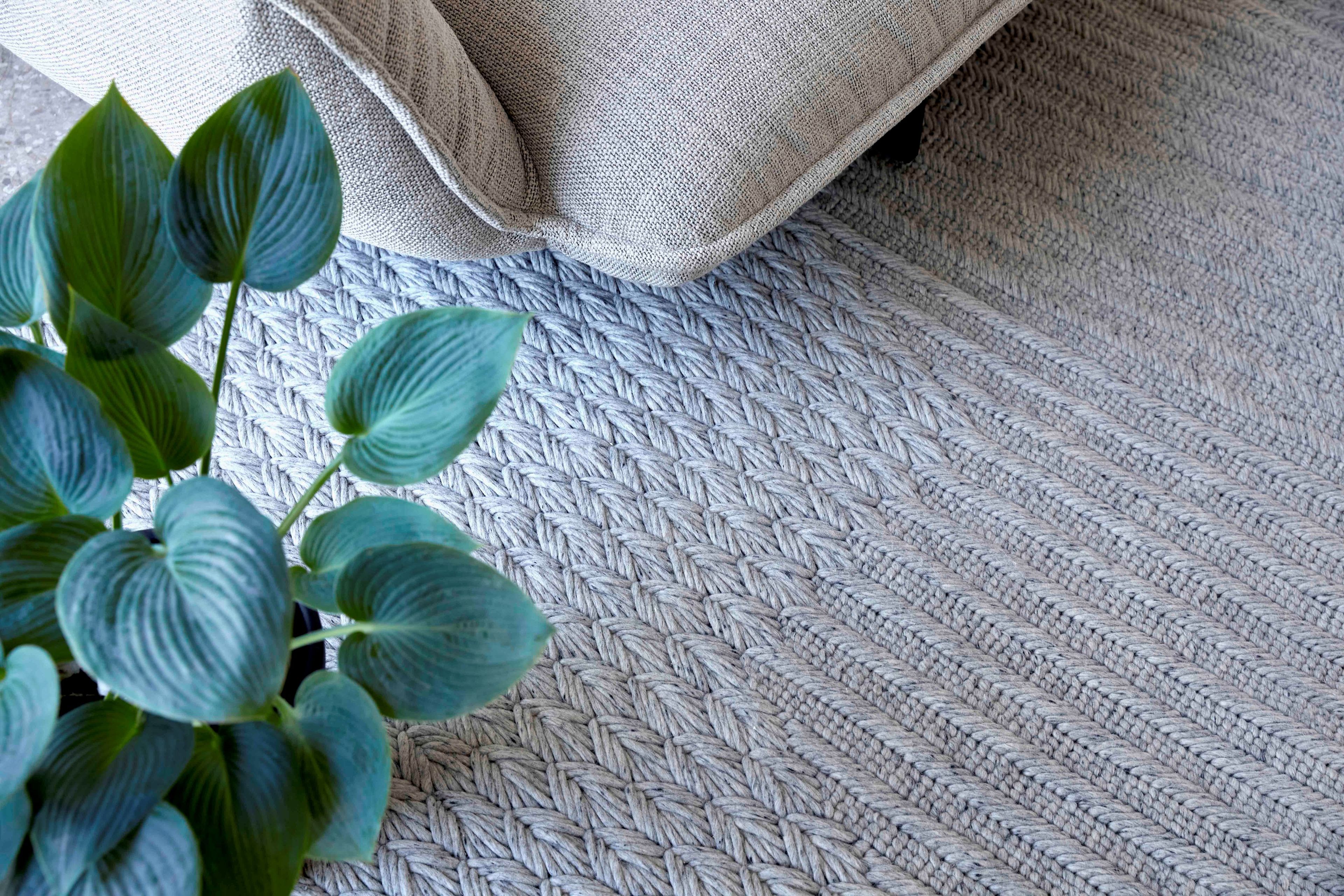 Шерстяной прямоугольный однотонный ковер GAN CHADDAR ARCH-00151932 - Вид №8