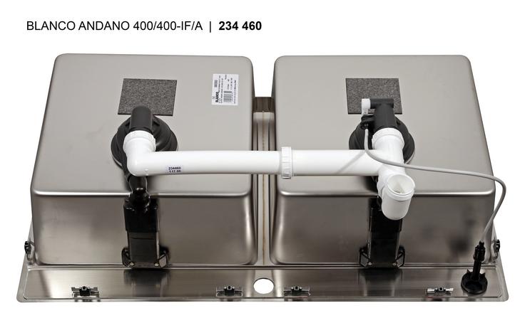 525249 Кухонная мойка Blanco Andano 400/400-IF/A  Blanco Andano - Вид №2