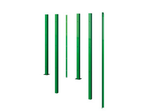 Квадратный профиль стальной полюс