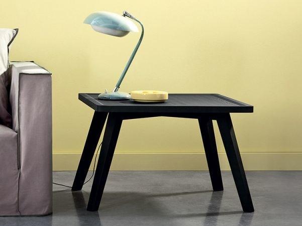 Gervasoni Квадратный деревянный журнальный столик Gray sun-id-1387499 - Вид №1