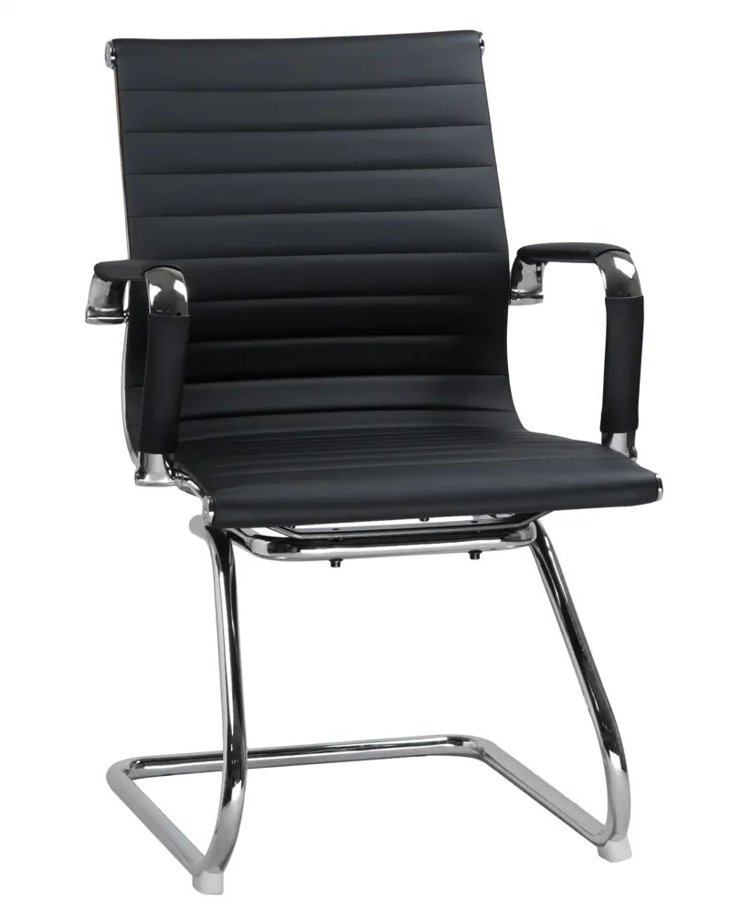 90559649 Офисное кресло Dobrin Cody lmr-102n 53.50x88x60 см искусственная кожа цвет черный STLM-1093694