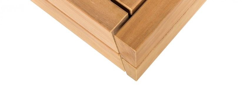 Euroform W Деревянная скамейка со спинкой  1700, 1705, 1710  - Вид №2