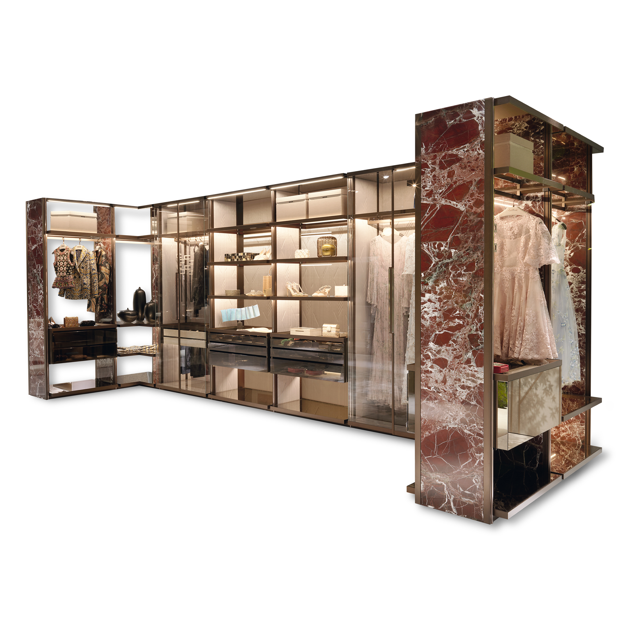 Genesis гардеробная комната Visionnaire  - Вид №12