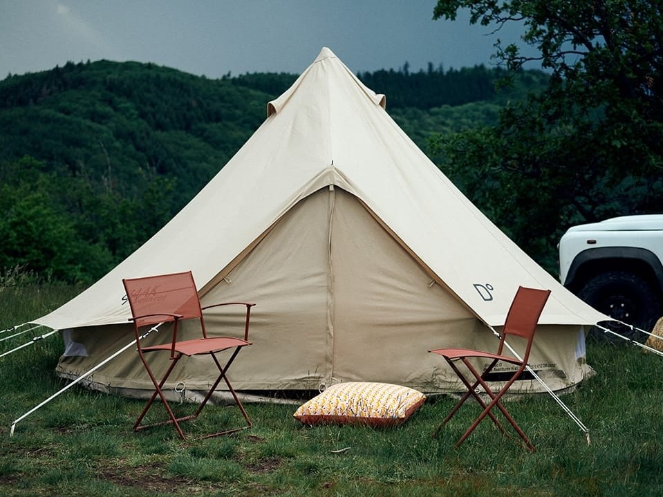 Стальной складной садовый стул Fermob PLEIN AIR ARCH-00023816 - Вид №3