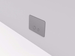 Панель управления туалетом из нержавеющей стали