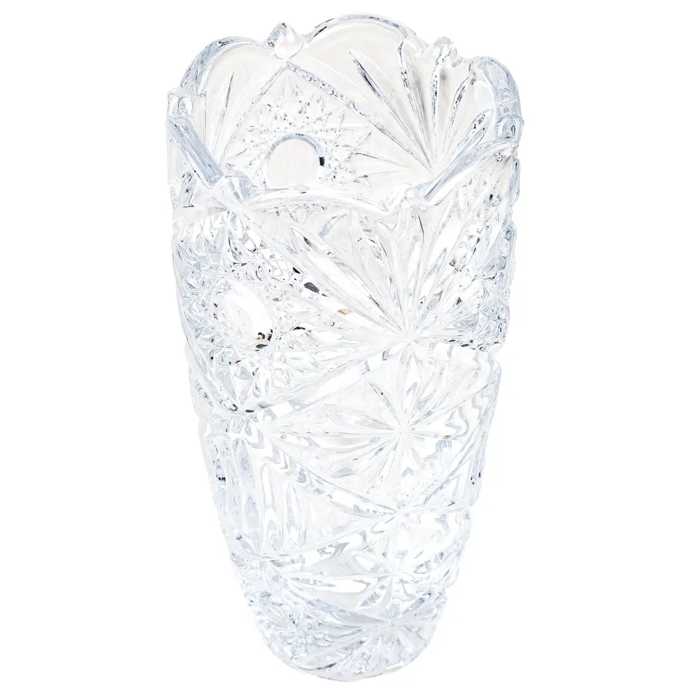 Ваза Bohemia Crystal Nova Old Pinwheel стекло цвет прозрачный 20 см STLM-2150557 - Вид №5