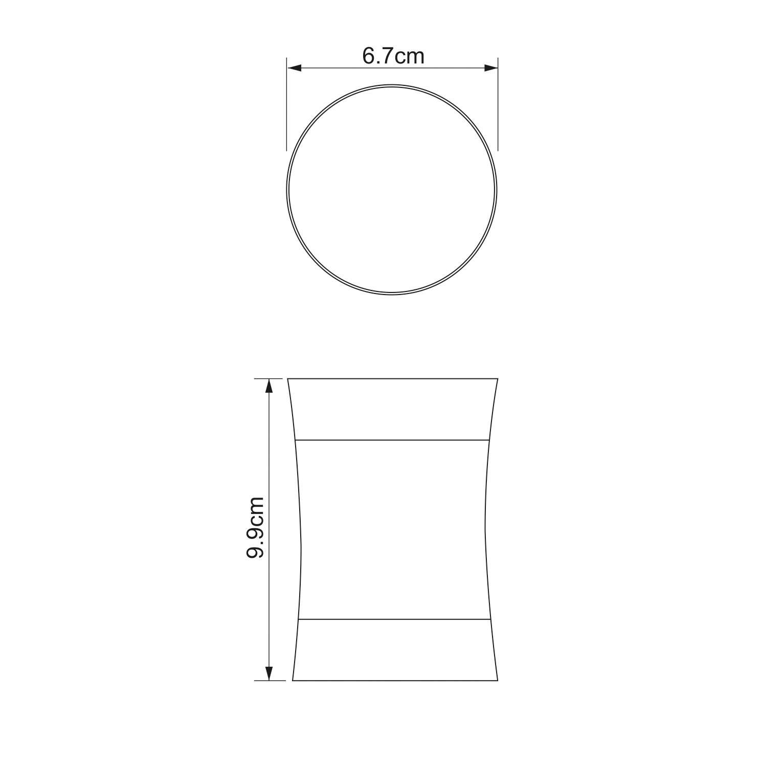 K-7528 Wern Стакан для зубных щёток WasserKRAFT Wern K-7500  - Вид №2