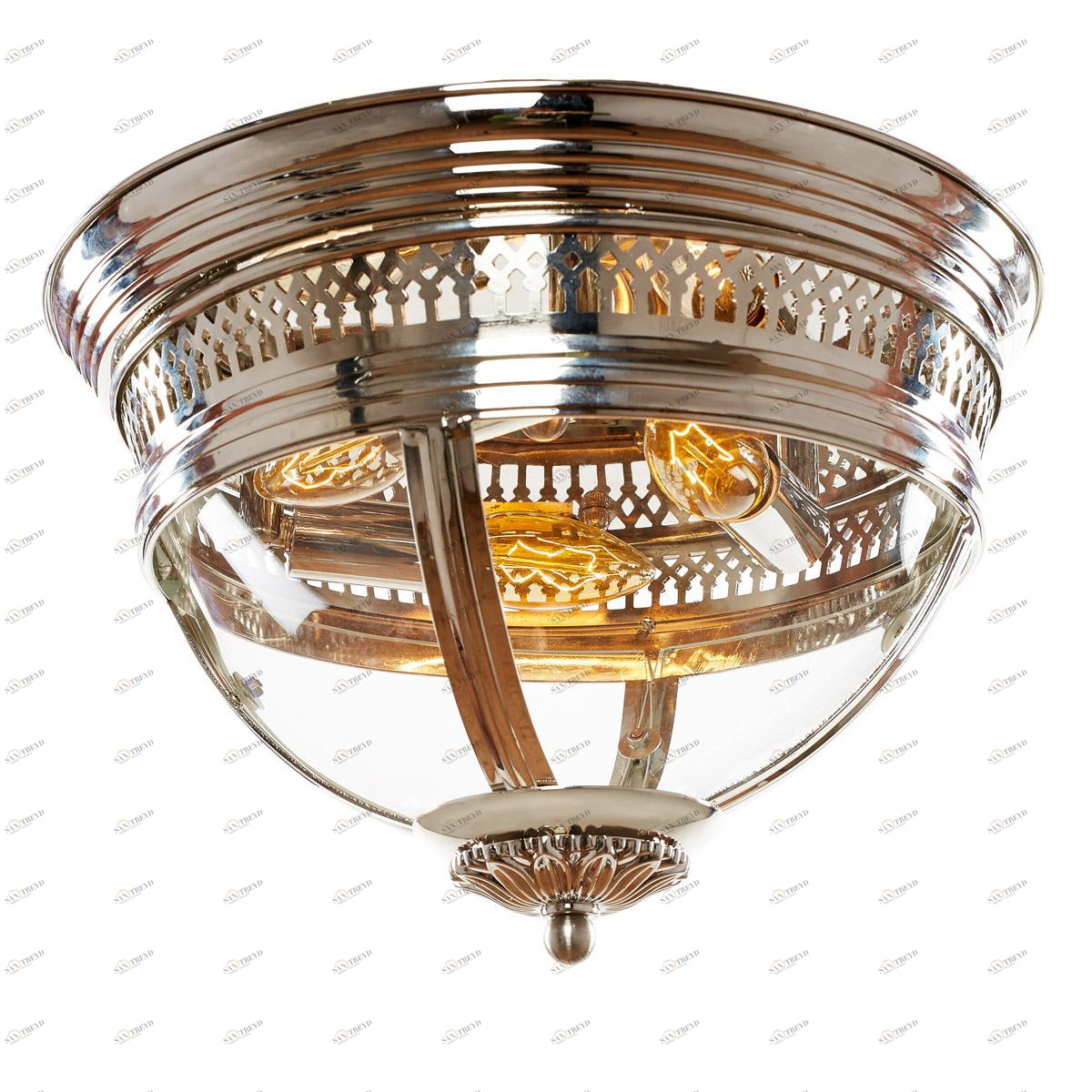 Потолочный светильник Loft IT Loft3319-Ch LOFT IT ДИЗАЙНЕРСКИЕ 074238 Прозрачный;хром 