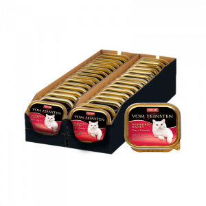 ПР0020563*32 Корм для кошек Vom Feinsten для кастрированных кошек индейка, томаты конс. (упаковка - 32 шт) Animonda