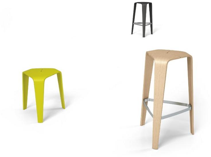 Brunner Высокий деревянный табурет Hoc sun-id-1496438 - Вид №3