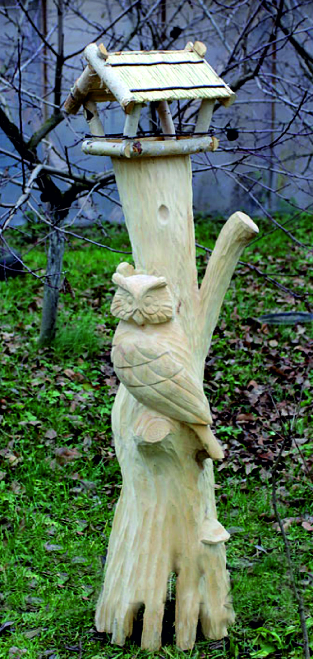 FL101-SD.KP ФИЛИН, кормушка для птиц (дерево) LAB.Space  - Вид №2