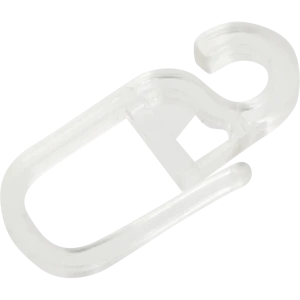 Крючок для кольца 2 см цвет прозрачный 20 шт