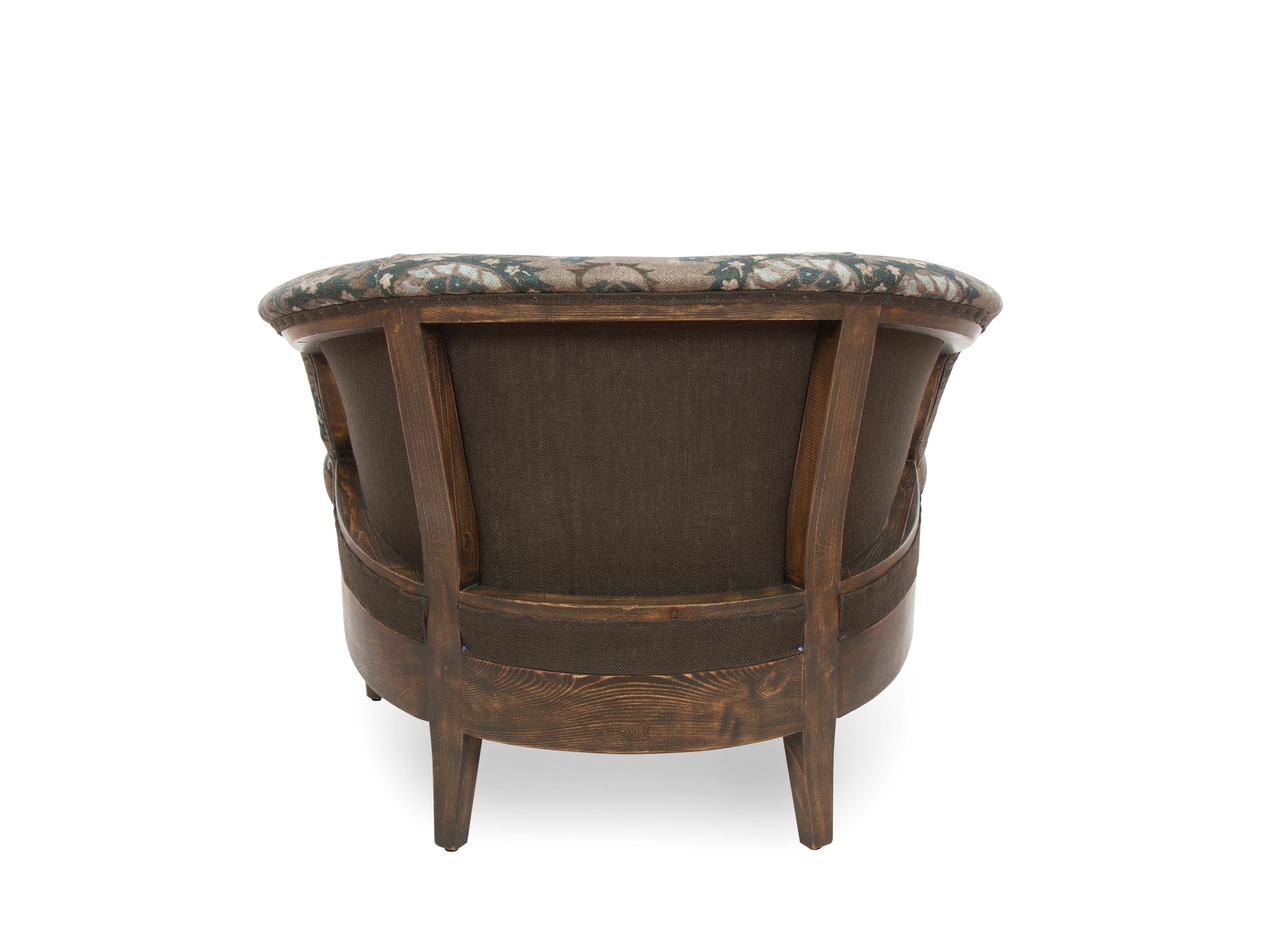 Бархатное кресло с подлокотниками CREARTE COLLECTIONS Хлопковая эссенция ARCH-00004832 - Вид №2