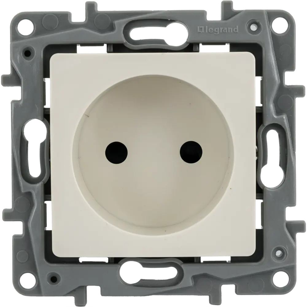 Розетка Legrand Etika для интерьера в цвете слоновая кость 82496482 STLM-0028695