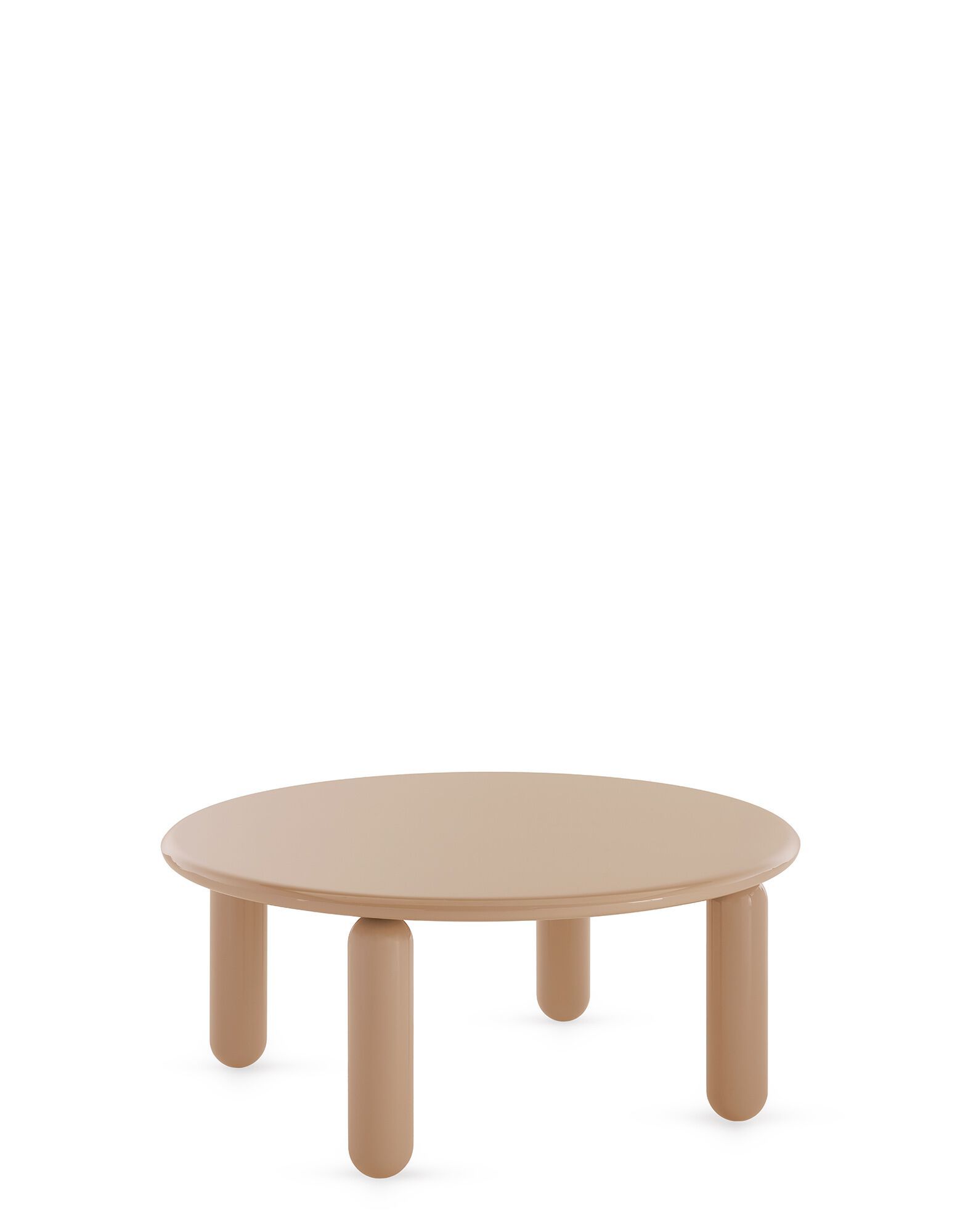 Круглый журнальный столик из бука Kartell UNDIQUE MAS ARCH-00017717 - Вид №9