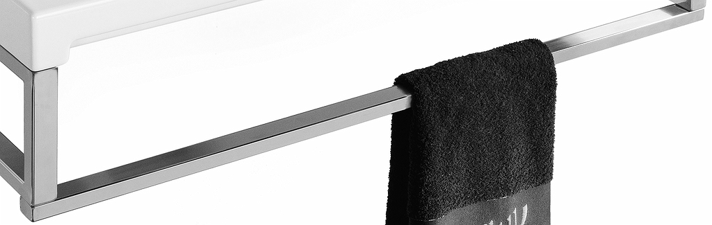 8109600001 Вешалка для полотенец IDO Glow на кронштейнах, 600 мм - Вид №1