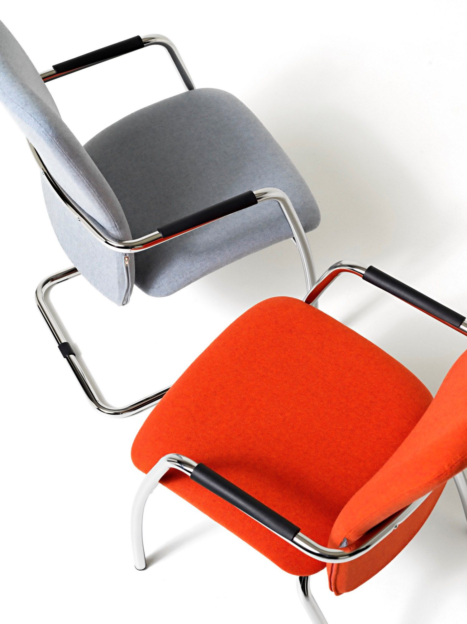 Тканевый консольный стул с подлокотниками Diemme Social ARCH-00103366 - Вид №4