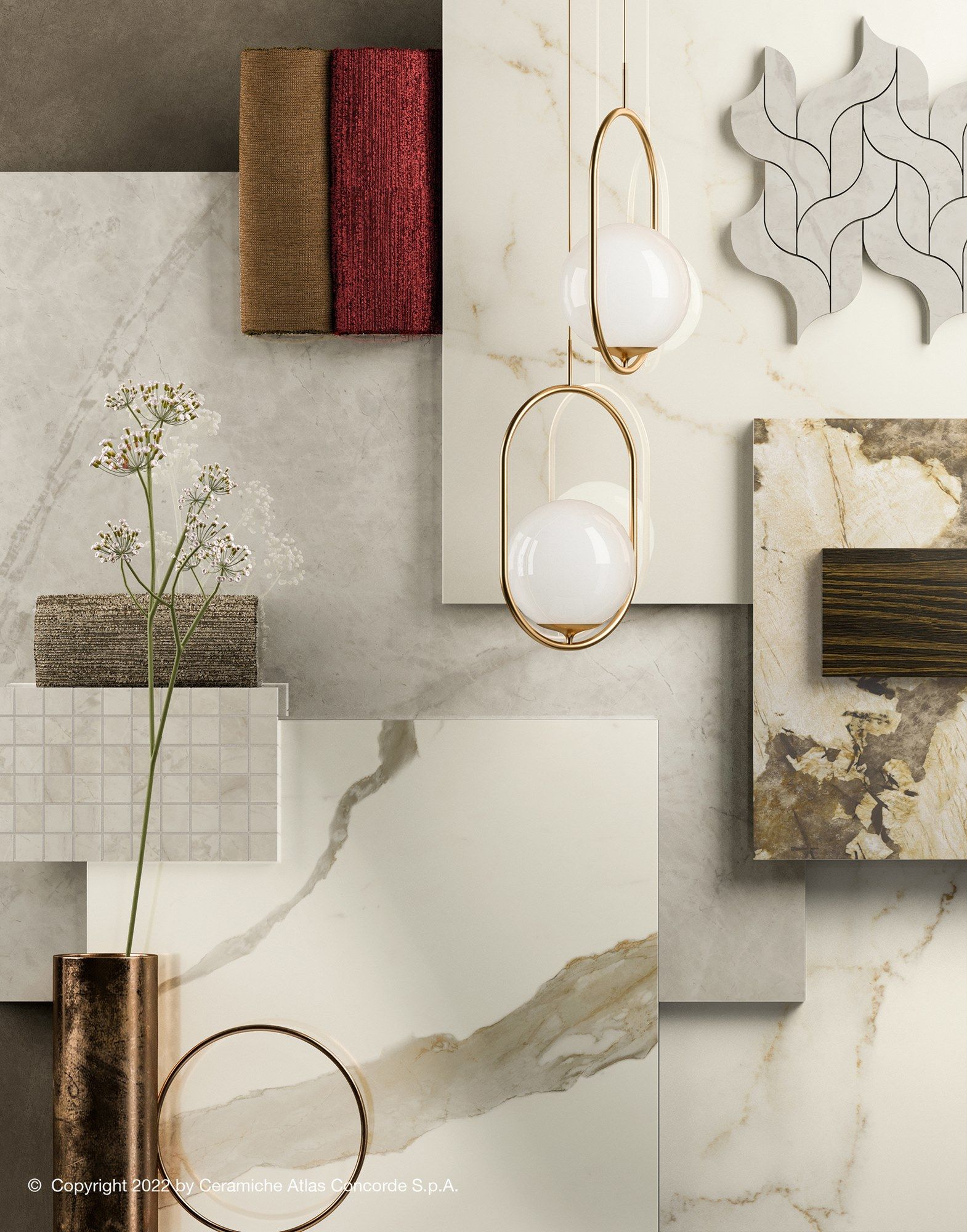 Пол / керамогранит с мраморным эффектом Atlas Concorde Marvel X ARCH-00046057 - Вид №58